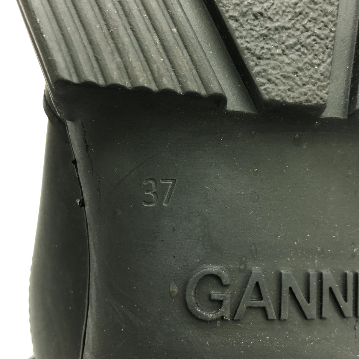 Ganni / ガニー | Recycled Rubber City Boots ブーツ | 37 | ブラック | レディース