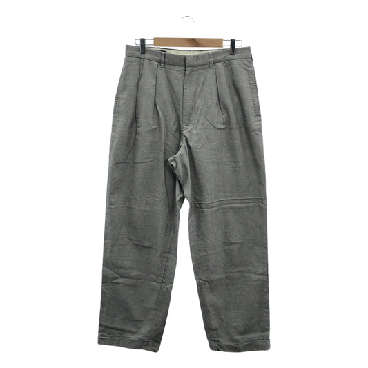 POLO BY RALPH LAUREN / Polo by Ralph Lauren | Glen Check Cotton Pants | 34/32 | Men's