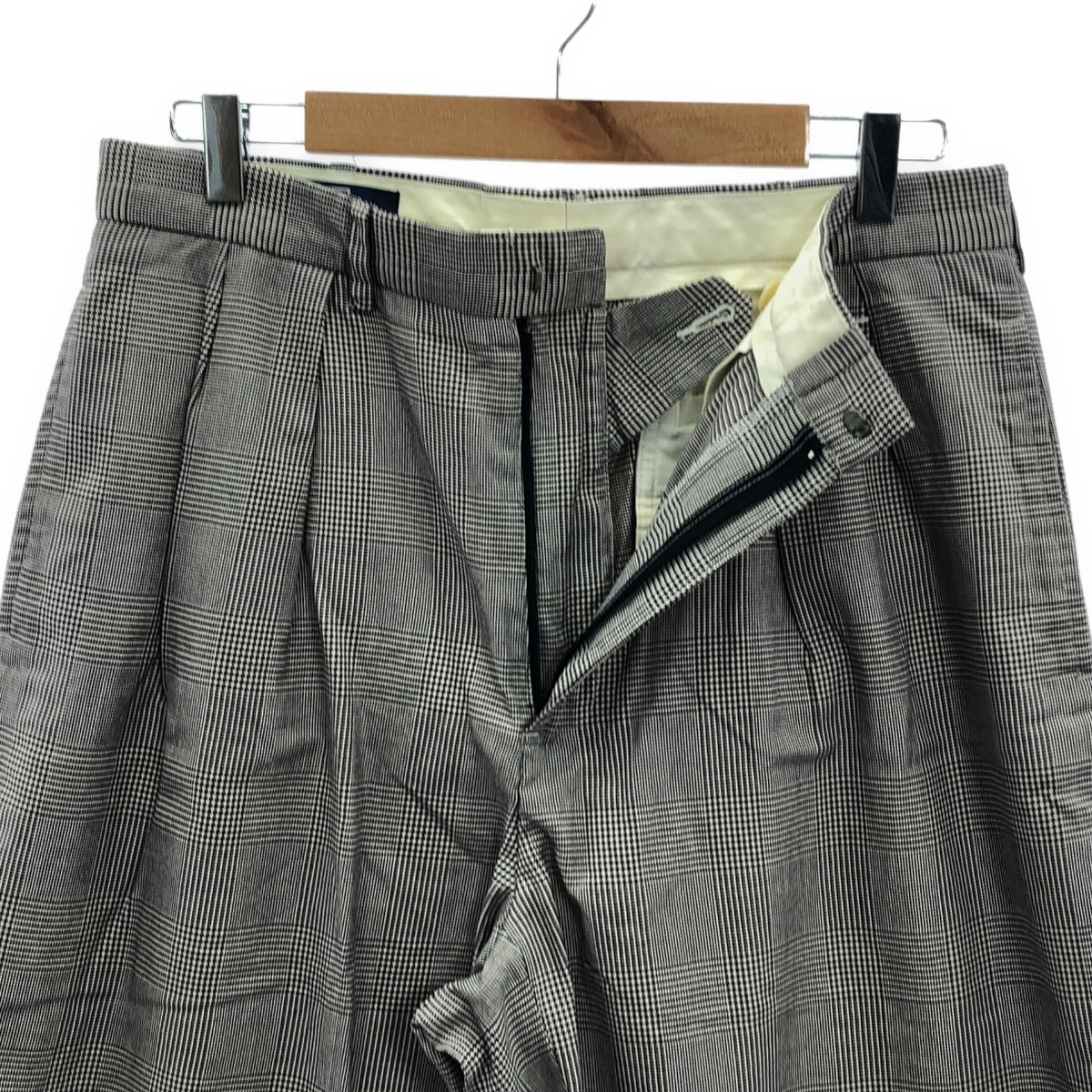 POLO BY RALPH LAUREN / Polo by Ralph Lauren | Glen Check Cotton Pants | 34/32 | Men's