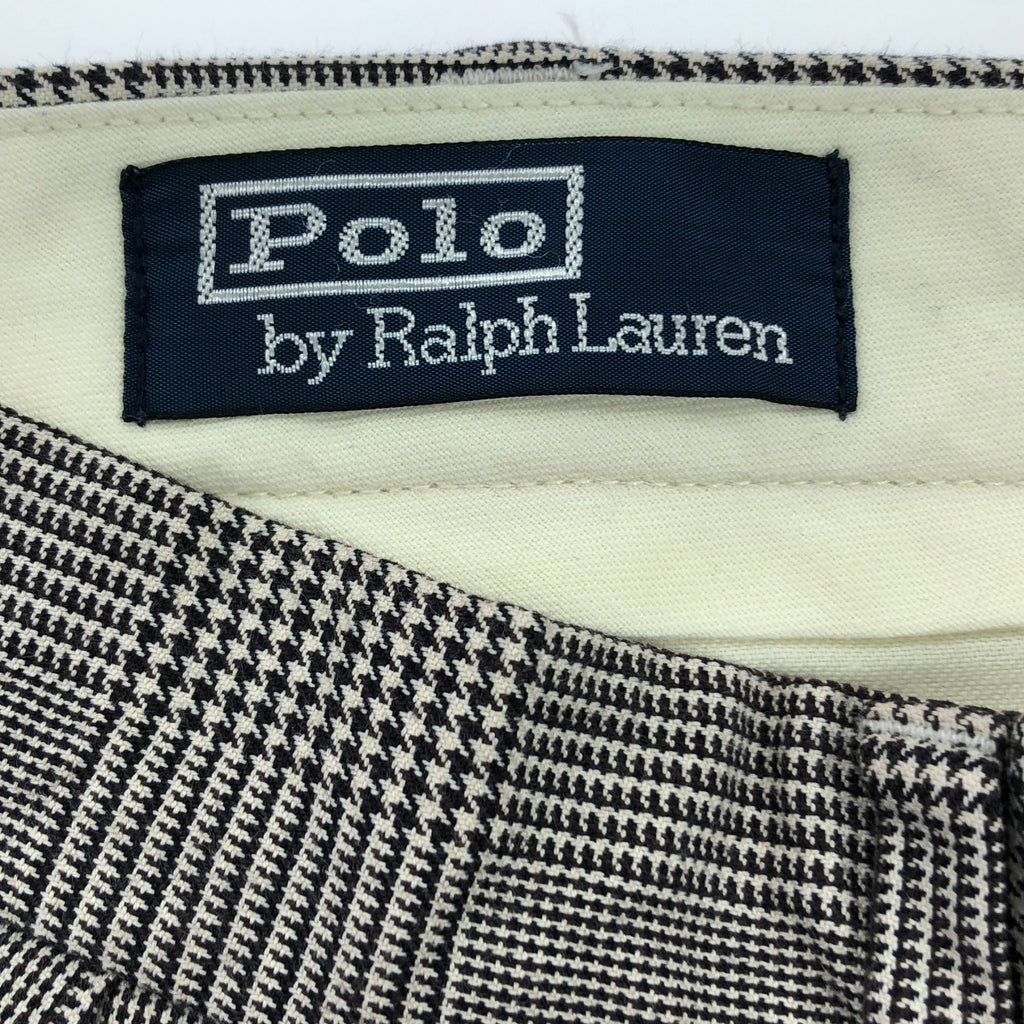 POLO BY RALPH LAUREN / Polo by Ralph Lauren |格倫格紋棉質褲子 | 34/32 |多色 |男士