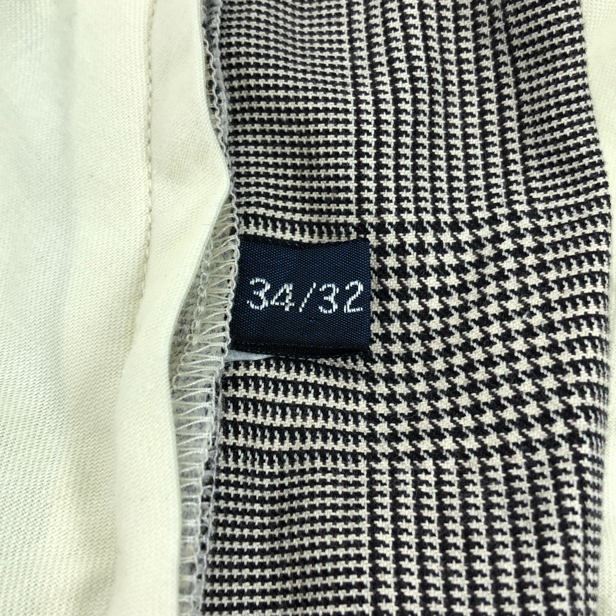 POLO BY RALPH LAUREN / Polo by Ralph Lauren | Glen Check Cotton Pants | 34/32 | Men's