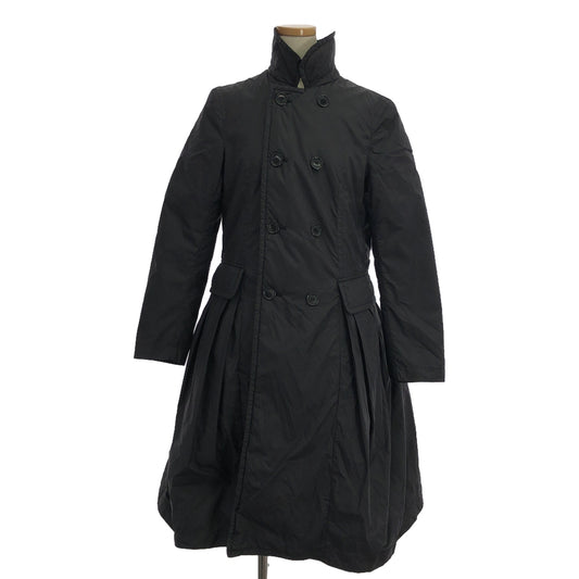 COMME des GARCONS COMME des GARCONS / Comme des | Quilted round collar double long overcoat | XS | Black | Women's