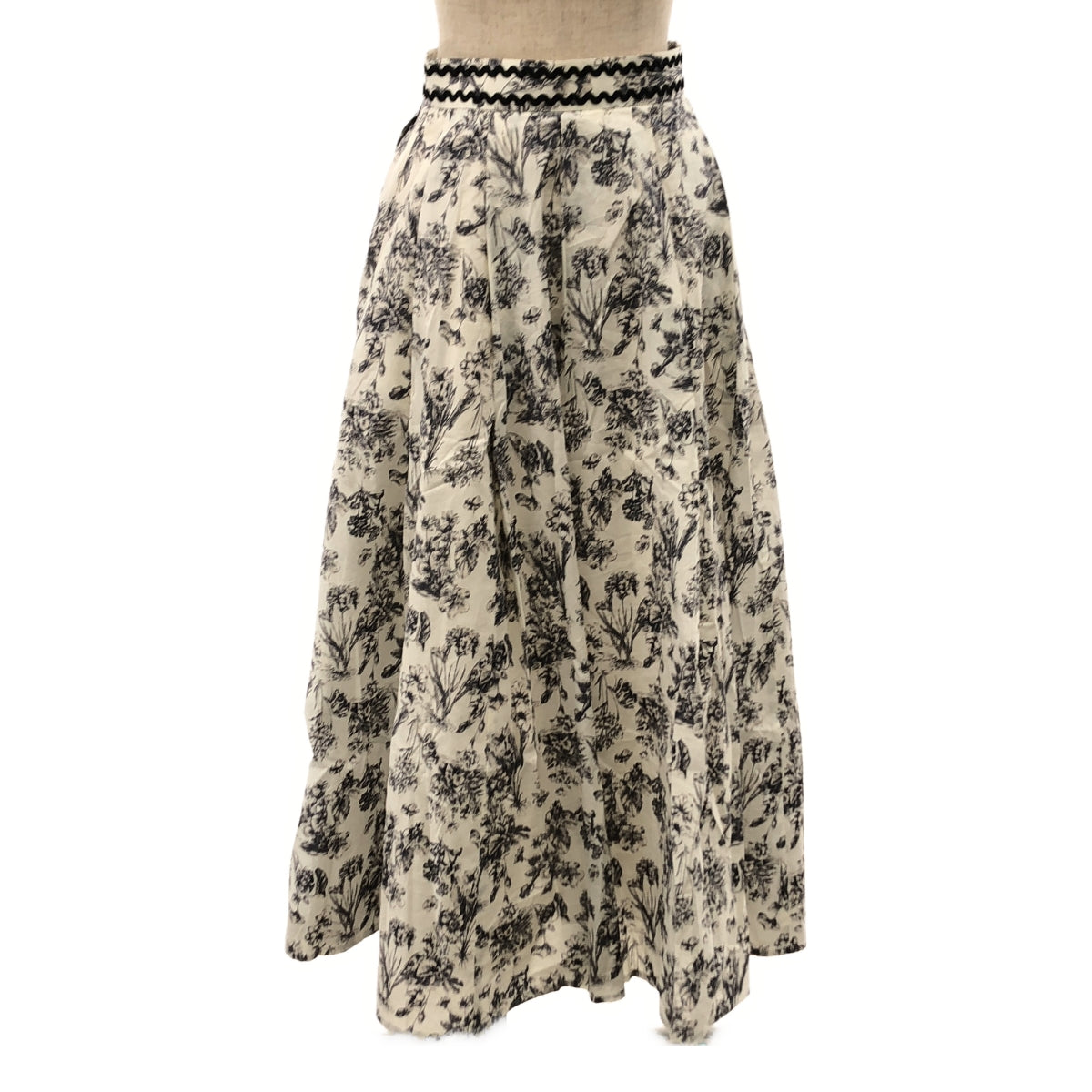 SEVEN TEN by MIHO KAWAHITO | 2024SS | Toile de Jouy Print Skirt | S | Women's