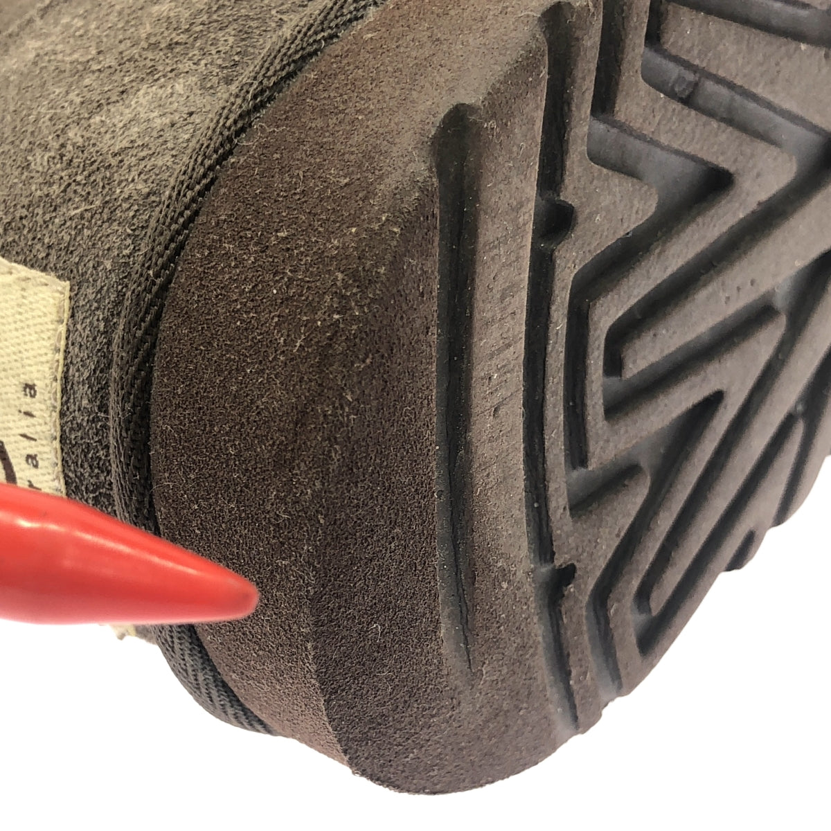 UGG / アグ | CLASSIC SHORT METALLIC / ムートンブーツ | W6 | ダークブラウン | レディース