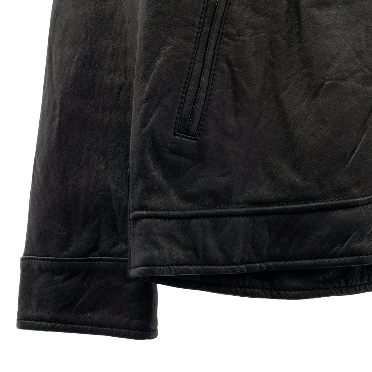 SOPHNET。 | 皮革單騎外套 | S 碼 | 男款