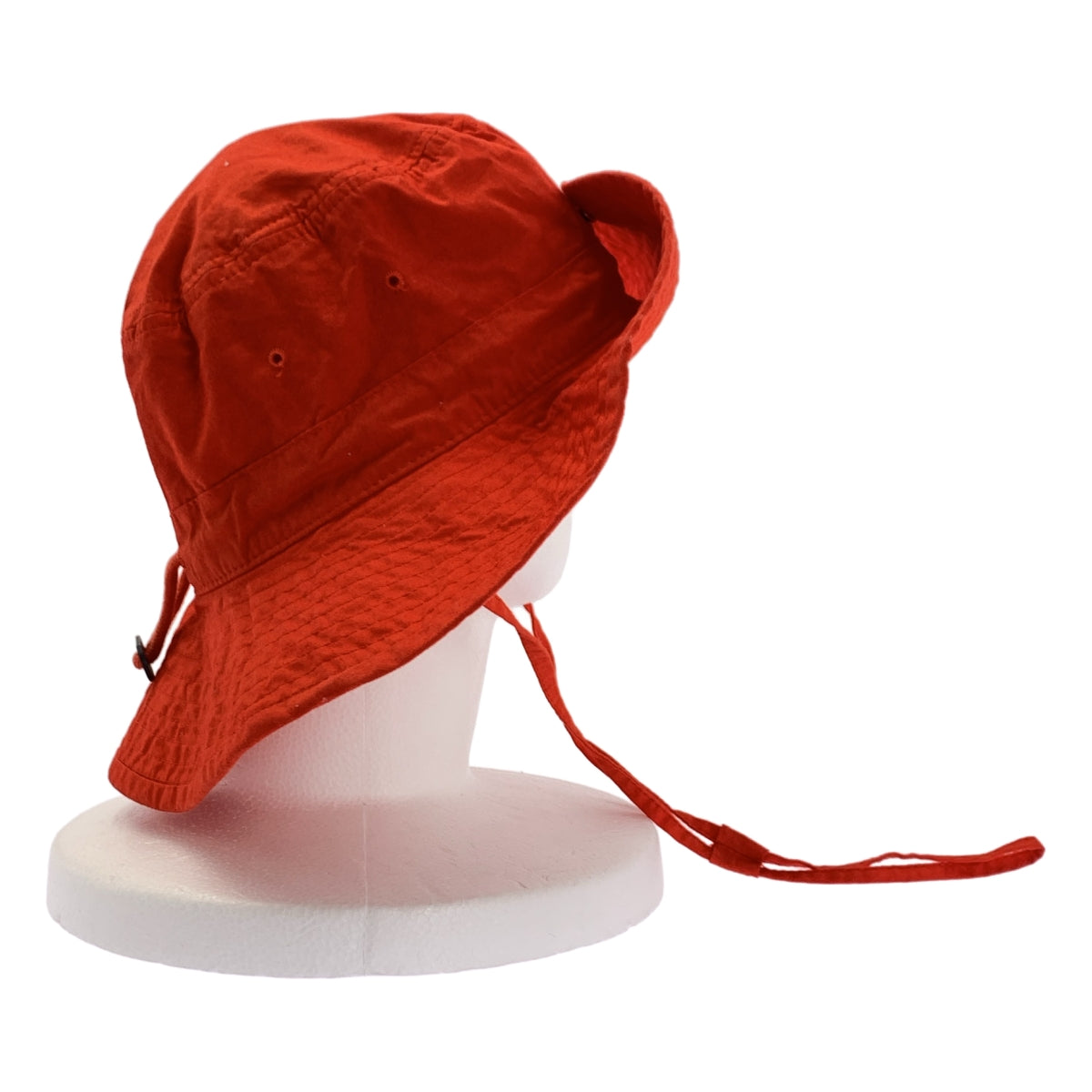 JIL SANDER / ジルサンダー | スナップボタン バケットハット | M | レッド | メンズ