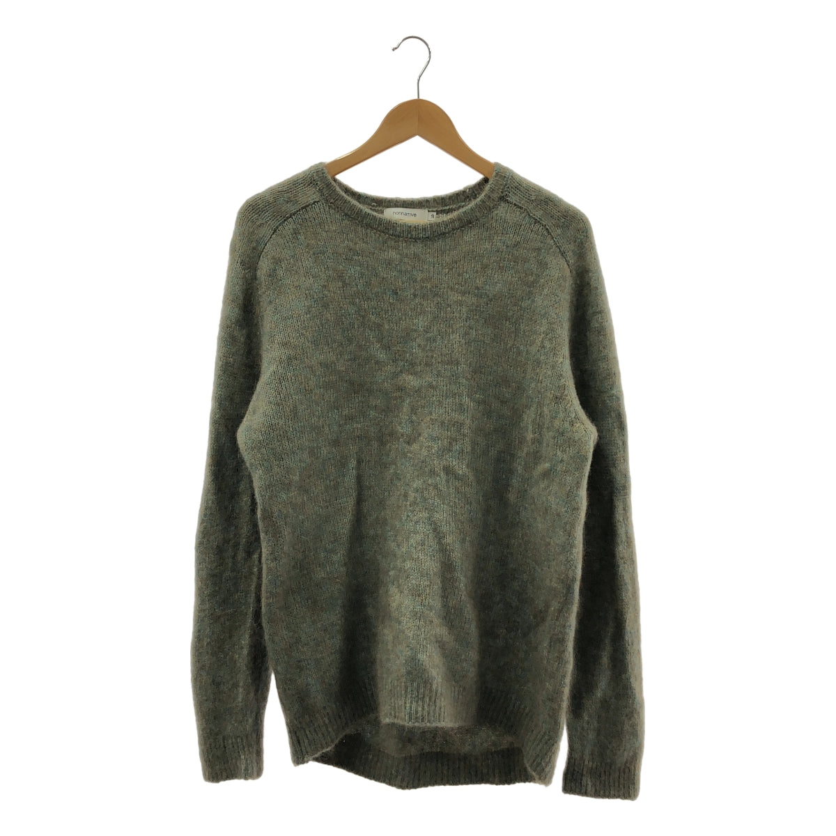 nonnative / ノンネイティブ | 2024AW | WORKER SWEATER KID MOHAIR/W/N/P YARN キッドモヘア ワーカー ニット セーター | 3 | メンズ