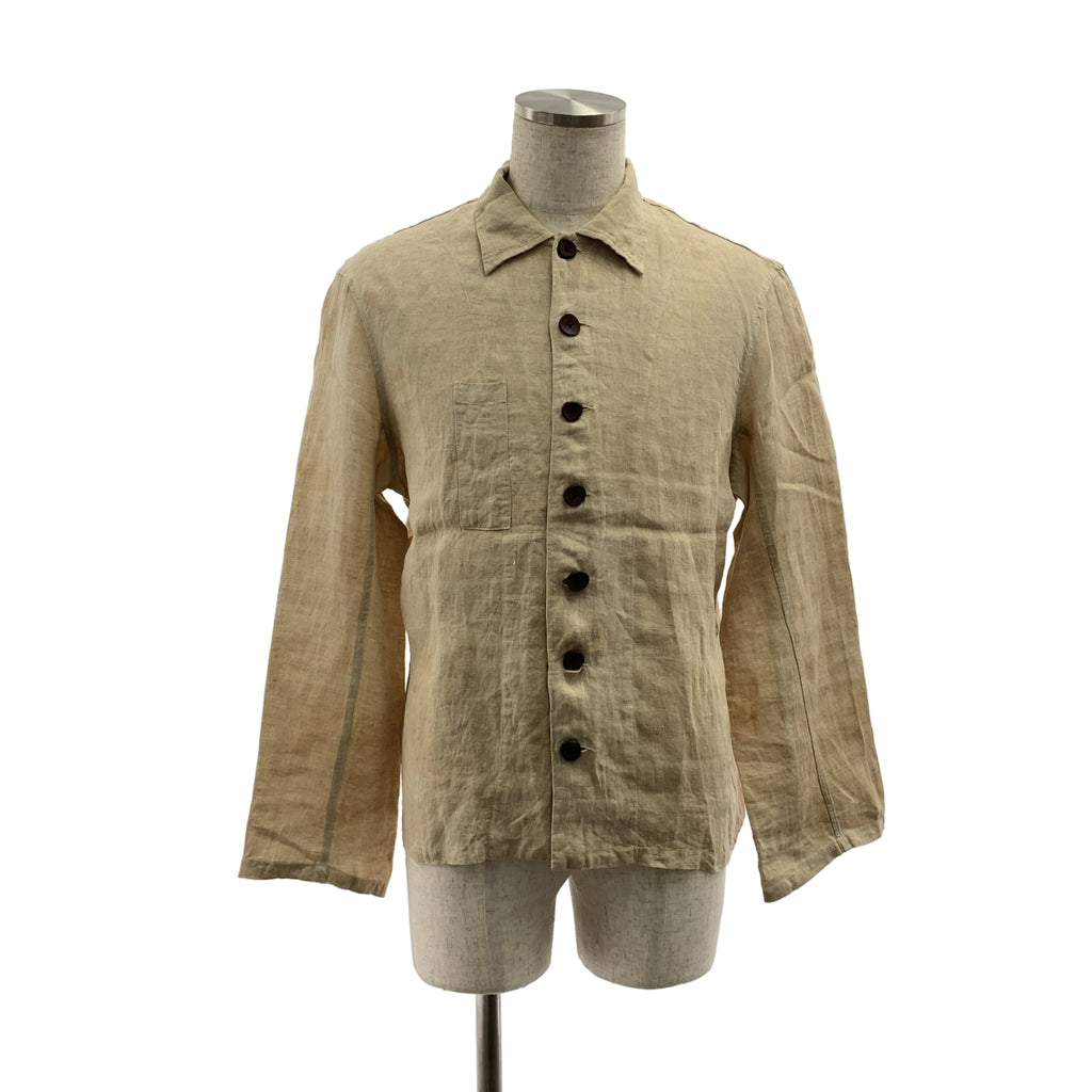 鵬泰 | 亞麻襯衫 | 常規領襯衫 | 48碼 | 男士