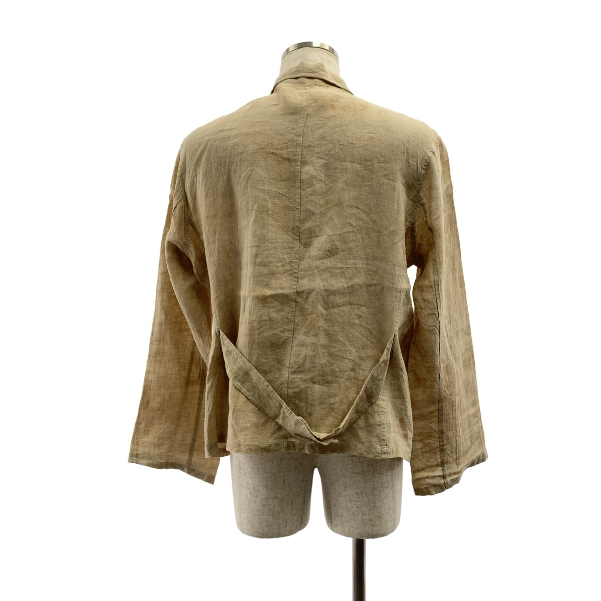 Peng Tai / ペンタイ | linen shirt / リネン レギュラーカラー オーバー シャツ | 48 | メンズ