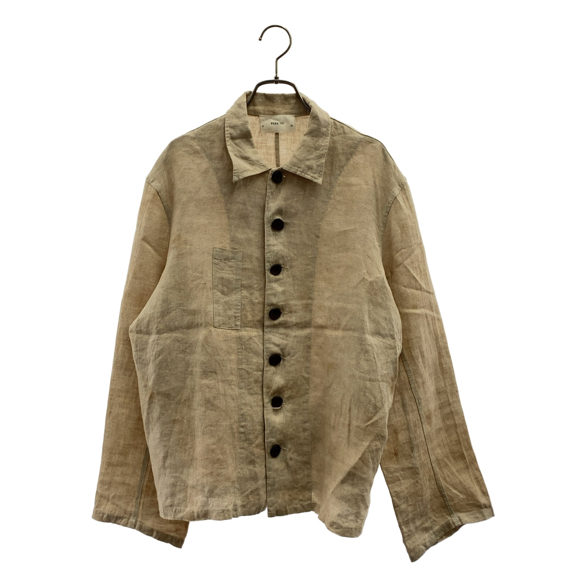 鵬泰 | 亞麻襯衫 | 常規領襯衫 | 48碼 | 男士