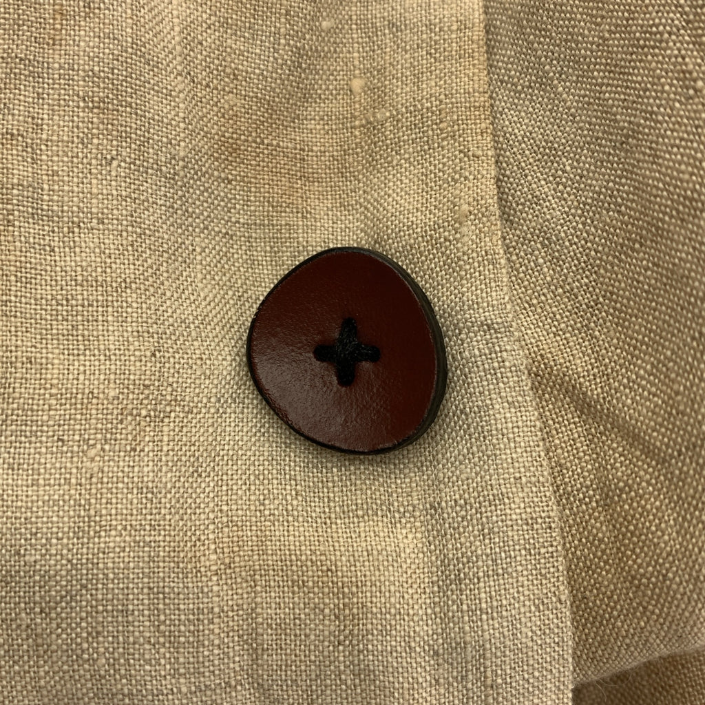 鵬泰 | 亞麻襯衫 | 常規領襯衫 | 48碼 | 男士