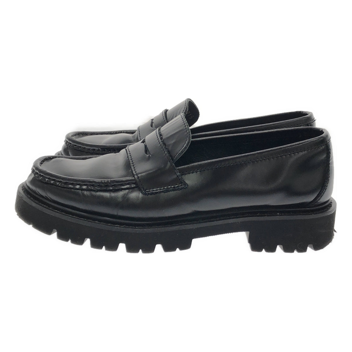 CAMINANDO | Deuxieme Classe Exclusive Leather Platform Loafers | Size 6 | Black | Women's