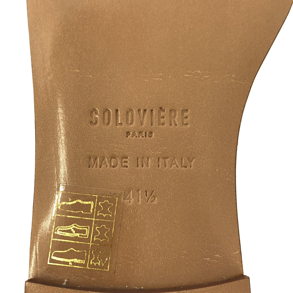 SOLOVIERE | MATTHIEU KILT 皮革絎縫鞋 | 尺寸 41 1/2 | 男士