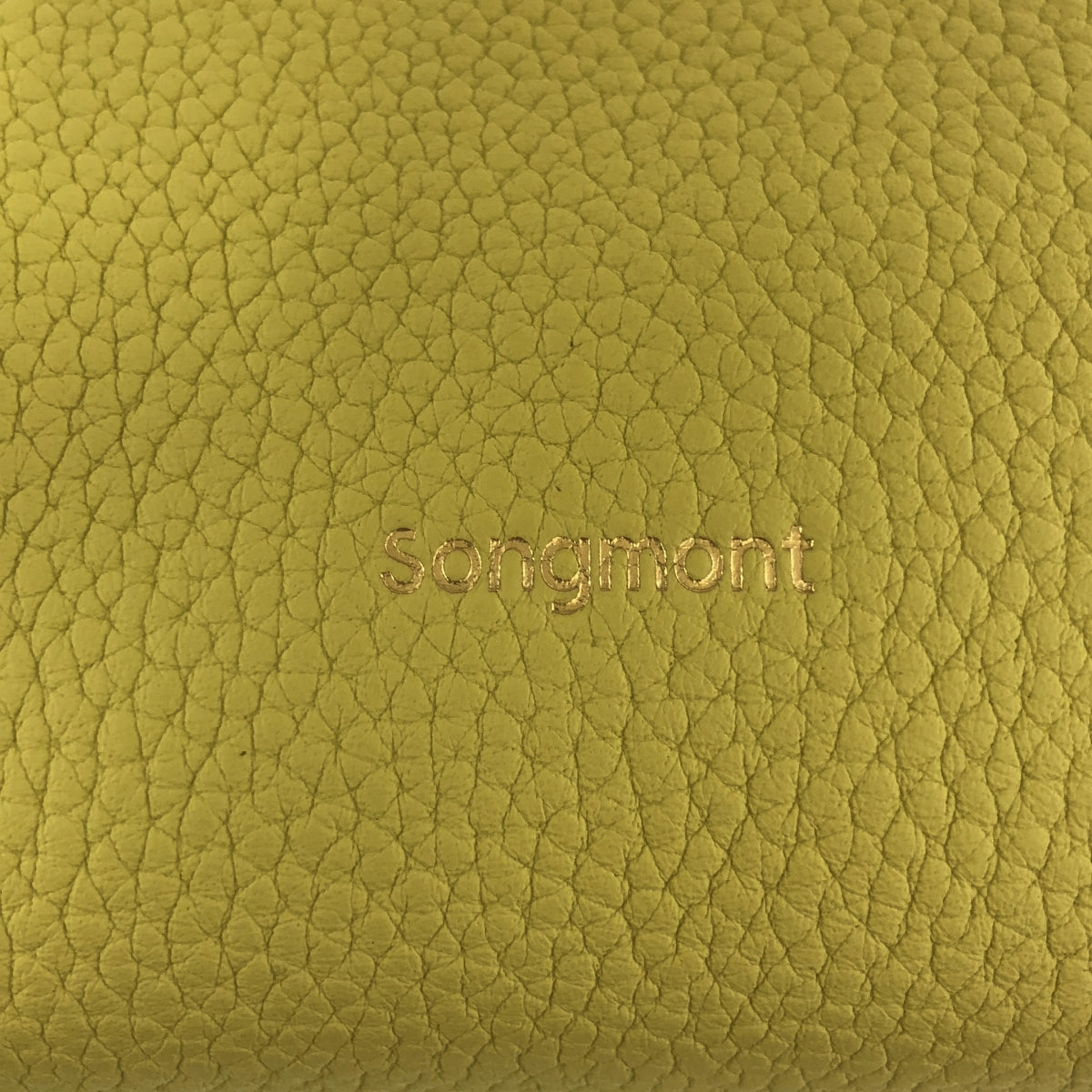 【미품】 Songmont / 송몬트 | Mini Song 미니 송 / 가죽 2way 숄더백 | 옐로우 | 여성