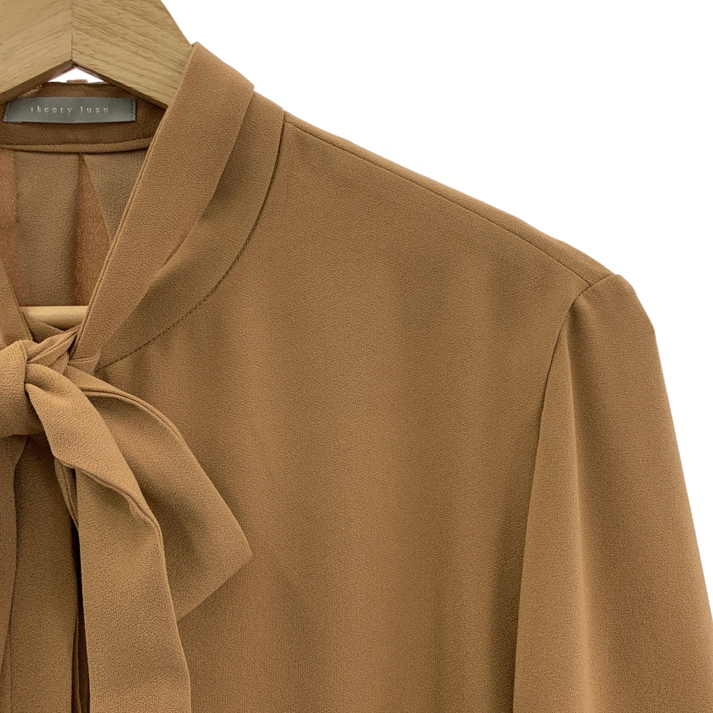 theory luxe | 2024 秋冬系列 | 蝴蝶結喬其紗襯衫 | 40 碼 | 女款