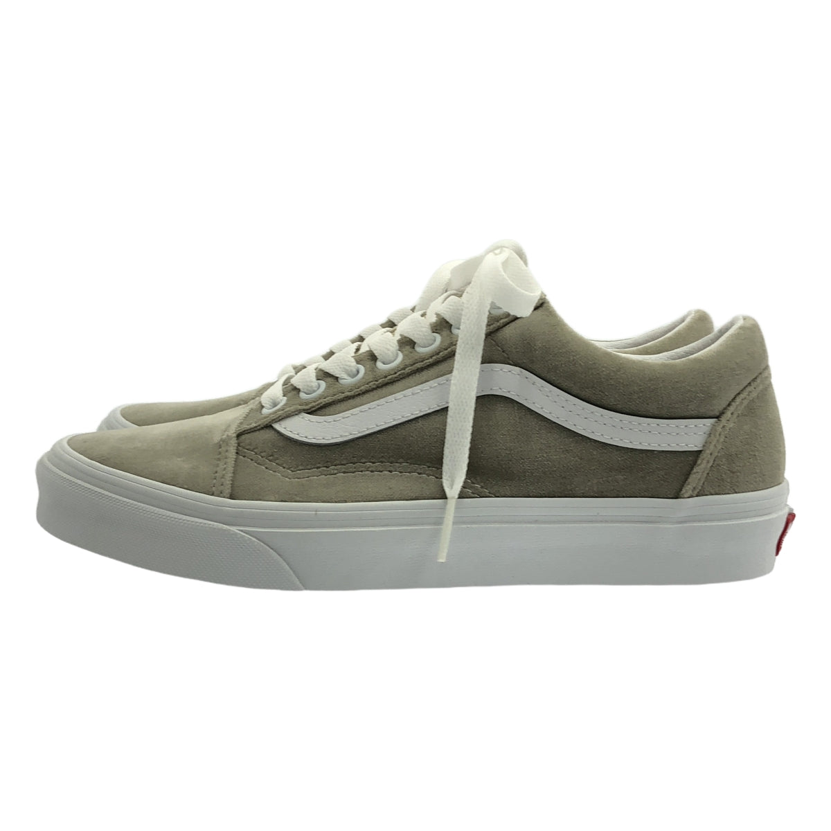 [新品] VANS | OLD SKOOL 低筒運動鞋 | 6小時 |灰色/白色 |女性的