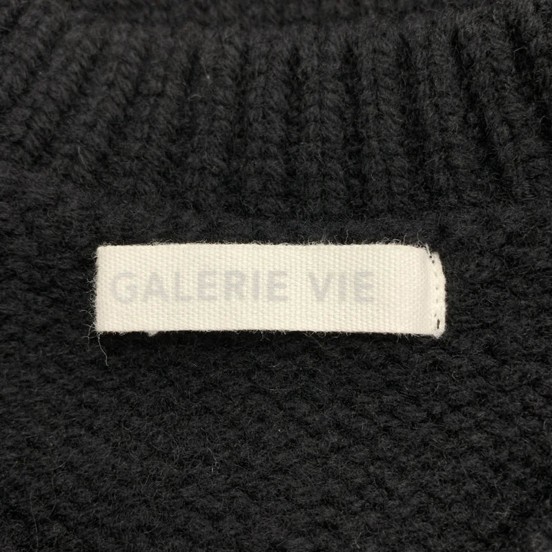GALERIE VIE / ギャルリーヴィー | ファインウール クルーネックプルオーバー ニット | S | レディース