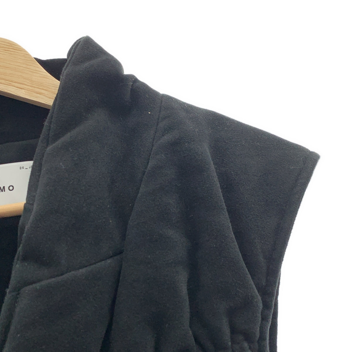 SOUMO | 斜紋棉布褶飾腰帶背心 | 尺寸 1 | 男款