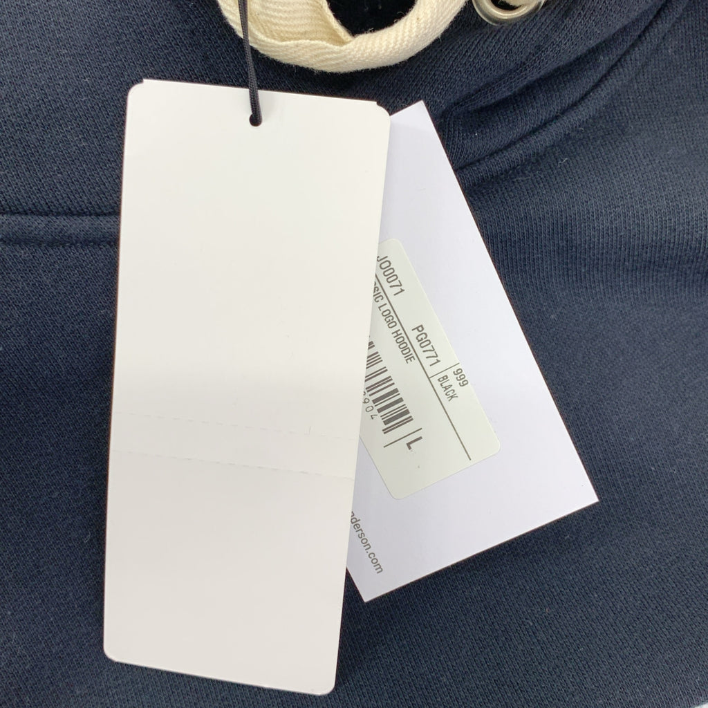 JW Anderson / 제이 더블 앤더슨 | 엠브로이드 로고 후드 스웨트 트레이너 | L |