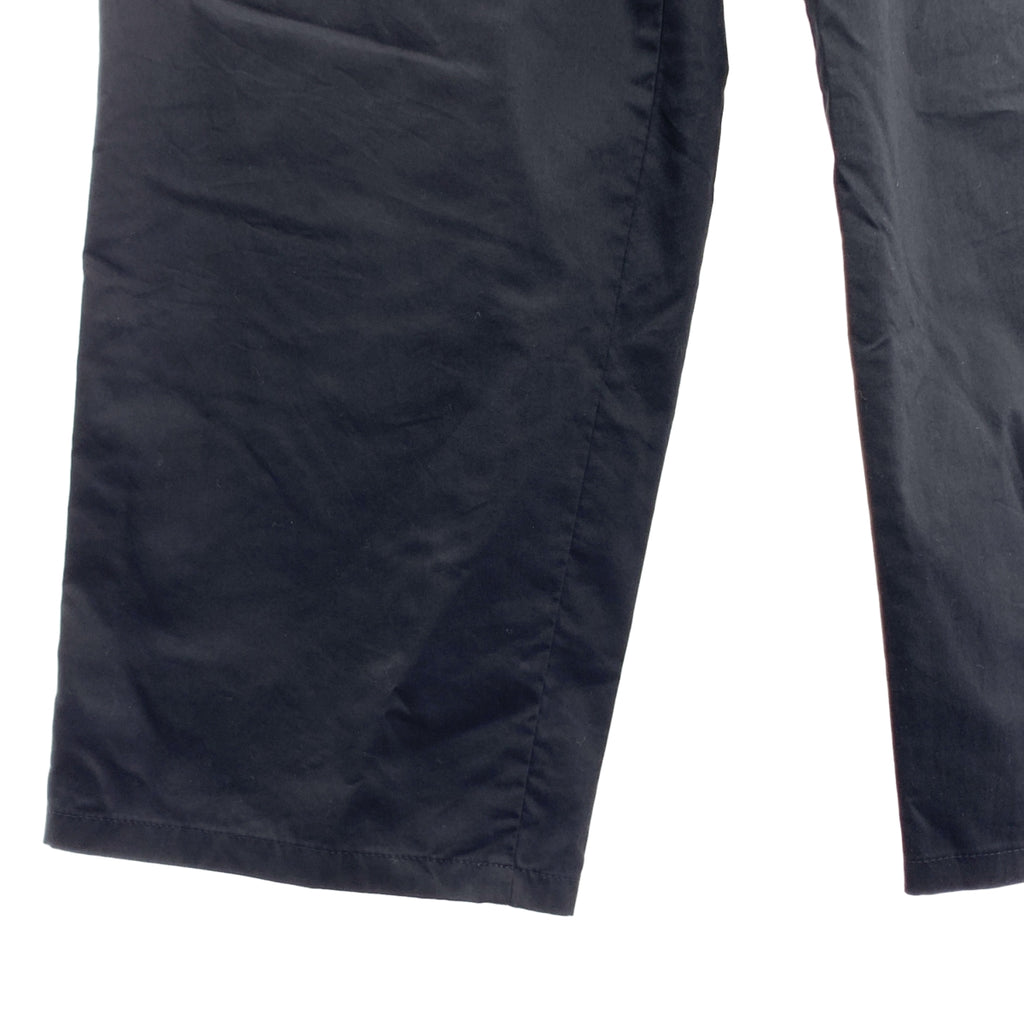 【新品】  Graphpaper / グラフペーパー | 2025SS | Solotex Twill Wide Tapered Chef Pants ソロテックス ツイル ワイド テーパード シェフパンツ | 1 | ブラック | メンズ