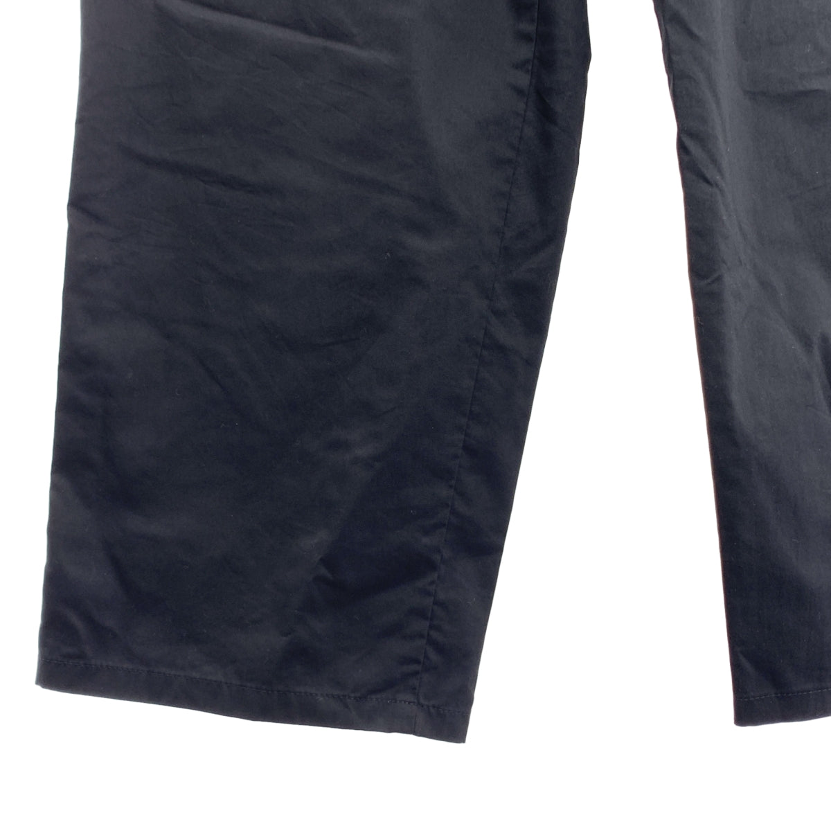 【新品】  Graphpaper / グラフペーパー | 2025SS | Solotex Twill Wide Tapered Chef Pants ソロテックス ツイル ワイド テーパード シェフパンツ | 1 | ブラック | メンズ