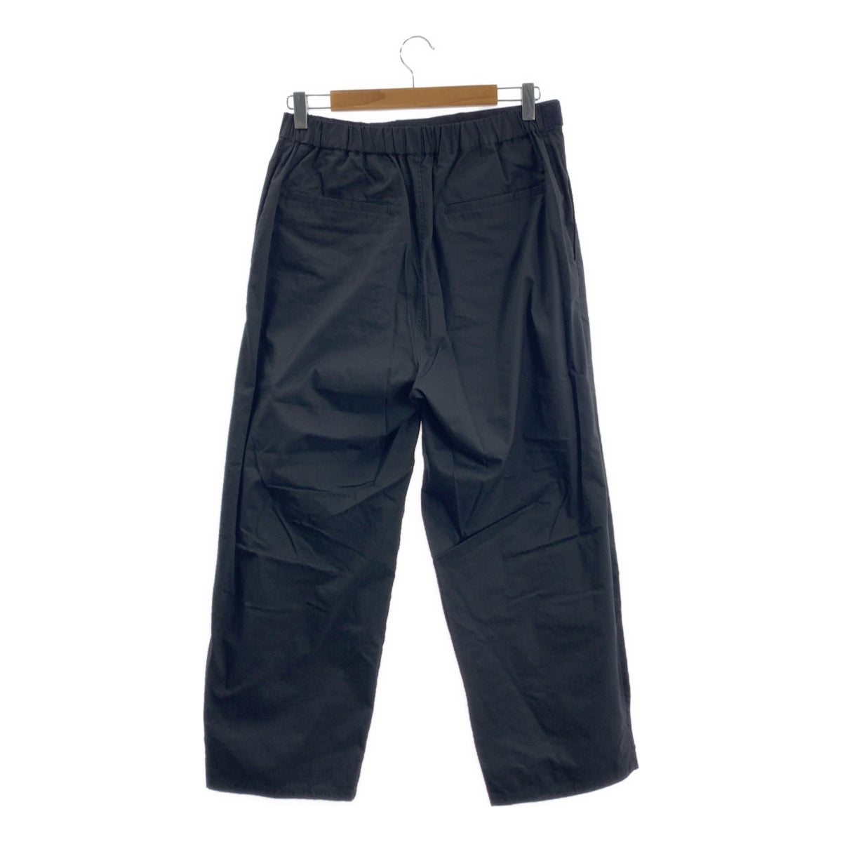 【新品】  Graphpaper / グラフペーパー | 2025SS | Solotex Twill Wide Tapered Chef Pants ソロテックス ツイル ワイド テーパード シェフパンツ | 1 | ブラック | メンズ