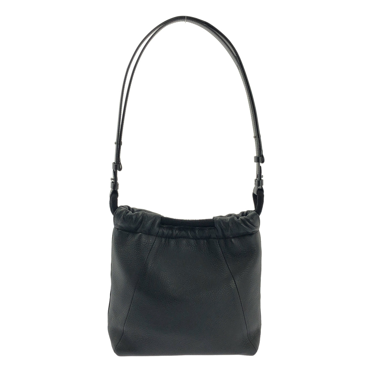 Maison Margiela / 메종 마르젤라 | SOFT 5AC DRAWSTRING BAG SMALL 드로스트링 숄더백 | 블랙 |