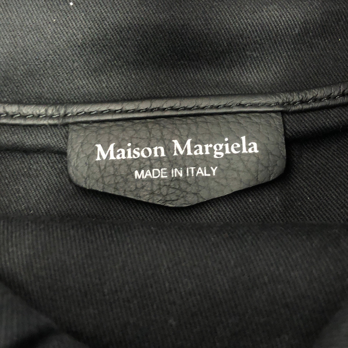 Maison Margiela / 메종 마르젤라 | SOFT 5AC DRAWSTRING BAG SMALL 드로스트링 숄더백 | 블랙 |