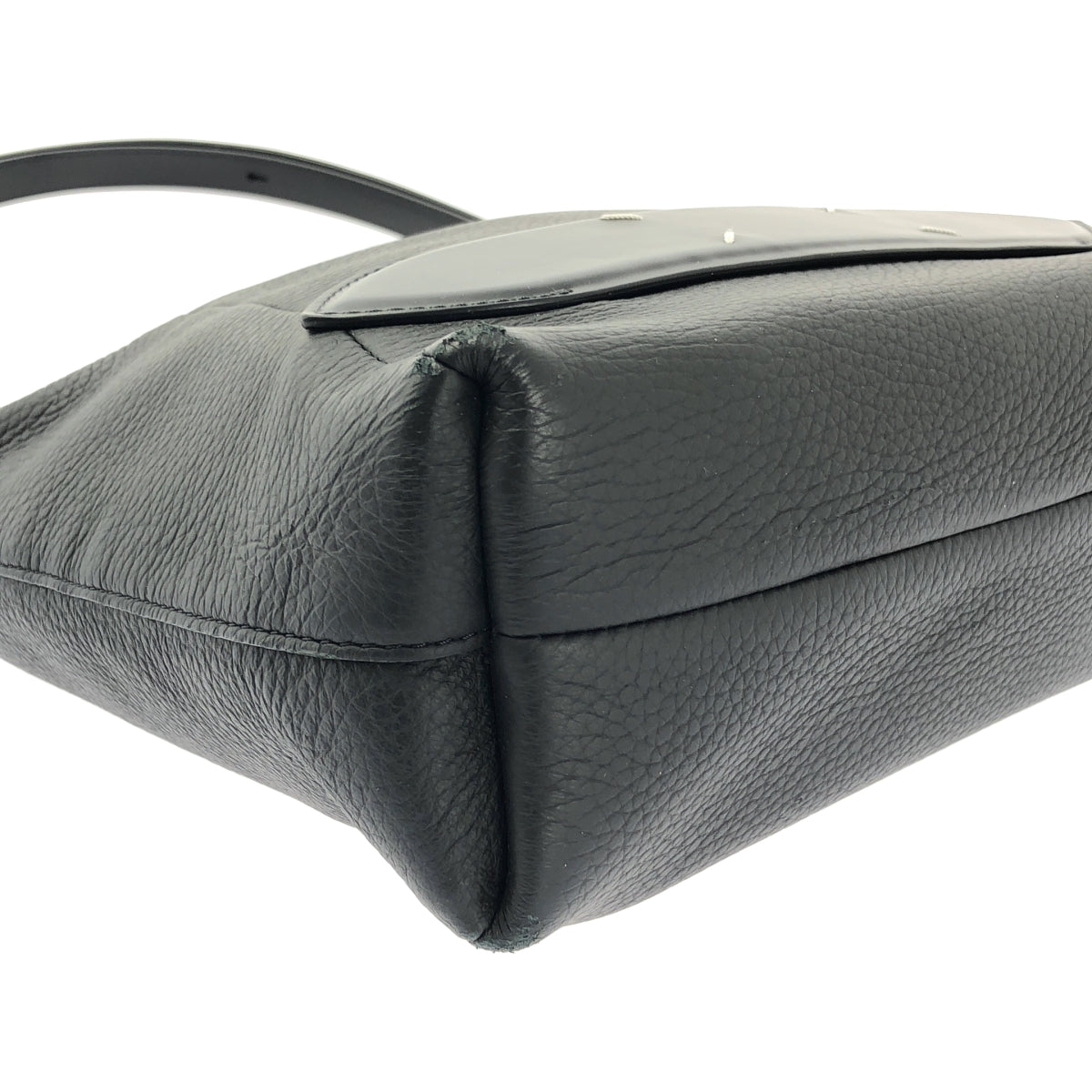 Maison Margiela / 메종 마르젤라 | SOFT 5AC DRAWSTRING BAG SMALL 드로스트링 숄더백 | 블랙 |