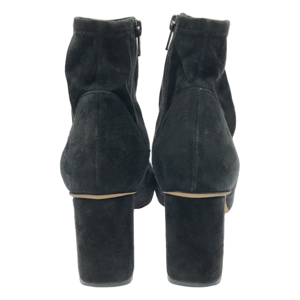 PELLICO / 펠리코 | 스웨이드 가죽 짧은 부츠 | 36 1/2 | 블랙 | 여성