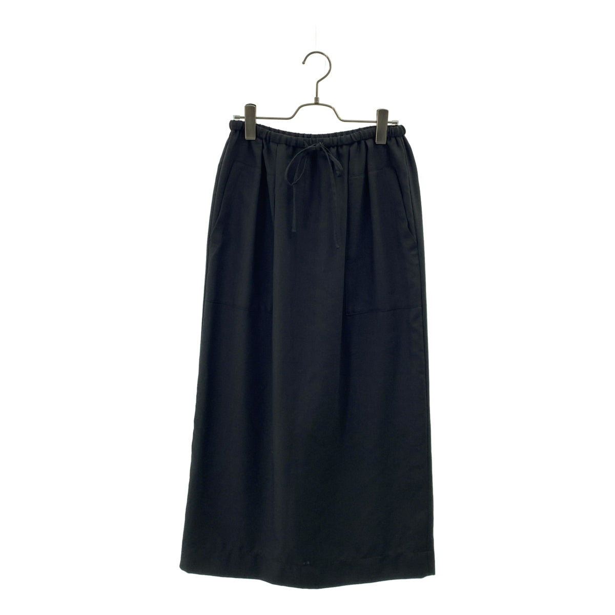 ebure / エブール | ドローストリング バックスリット スカート / 裏地付き | 38 | レディース