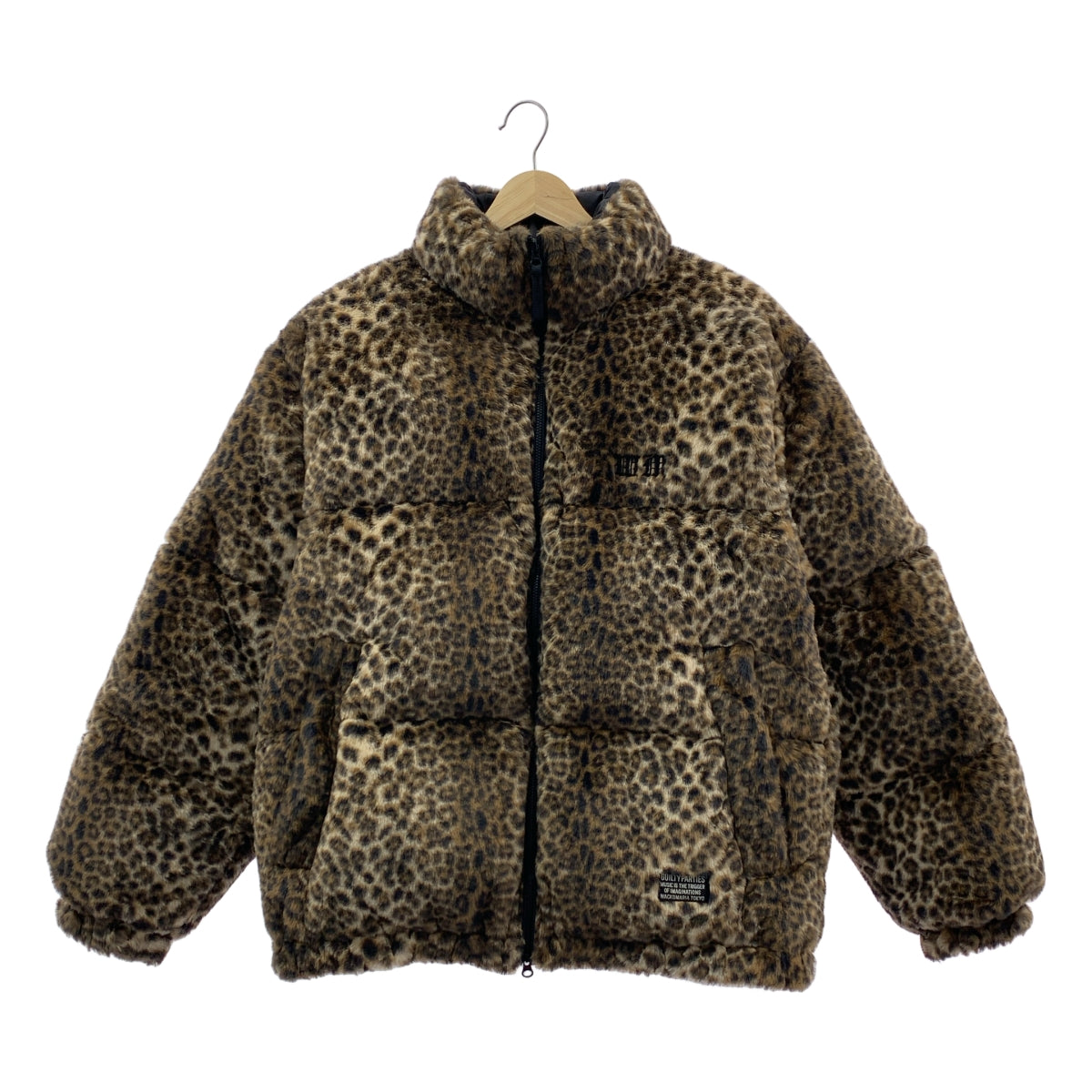 WACKO MARIA / ワコマリア | 2024AW | × NANGA ナンガコラボ LEOPARD FUR DOWN JACKET レオパード柄 ファー ダウンジャケット | S | メンズ
