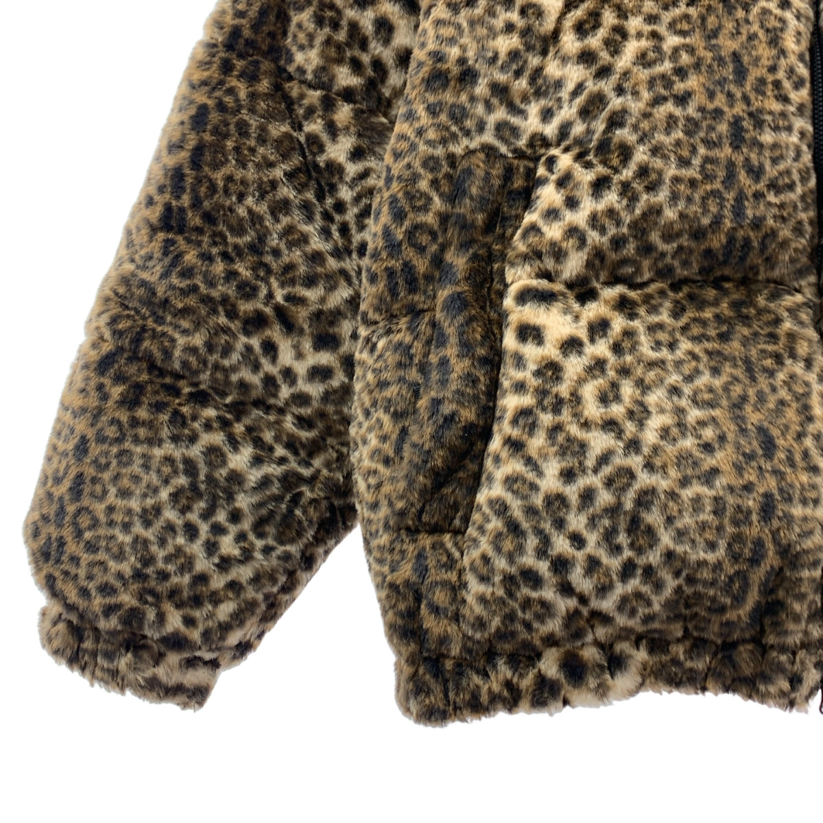 WACKO MARIA / ワコマリア | 2024AW | × NANGA ナンガコラボ LEOPARD FUR DOWN JACKET レオパード柄 ファー ダウンジャケット | S | メンズ