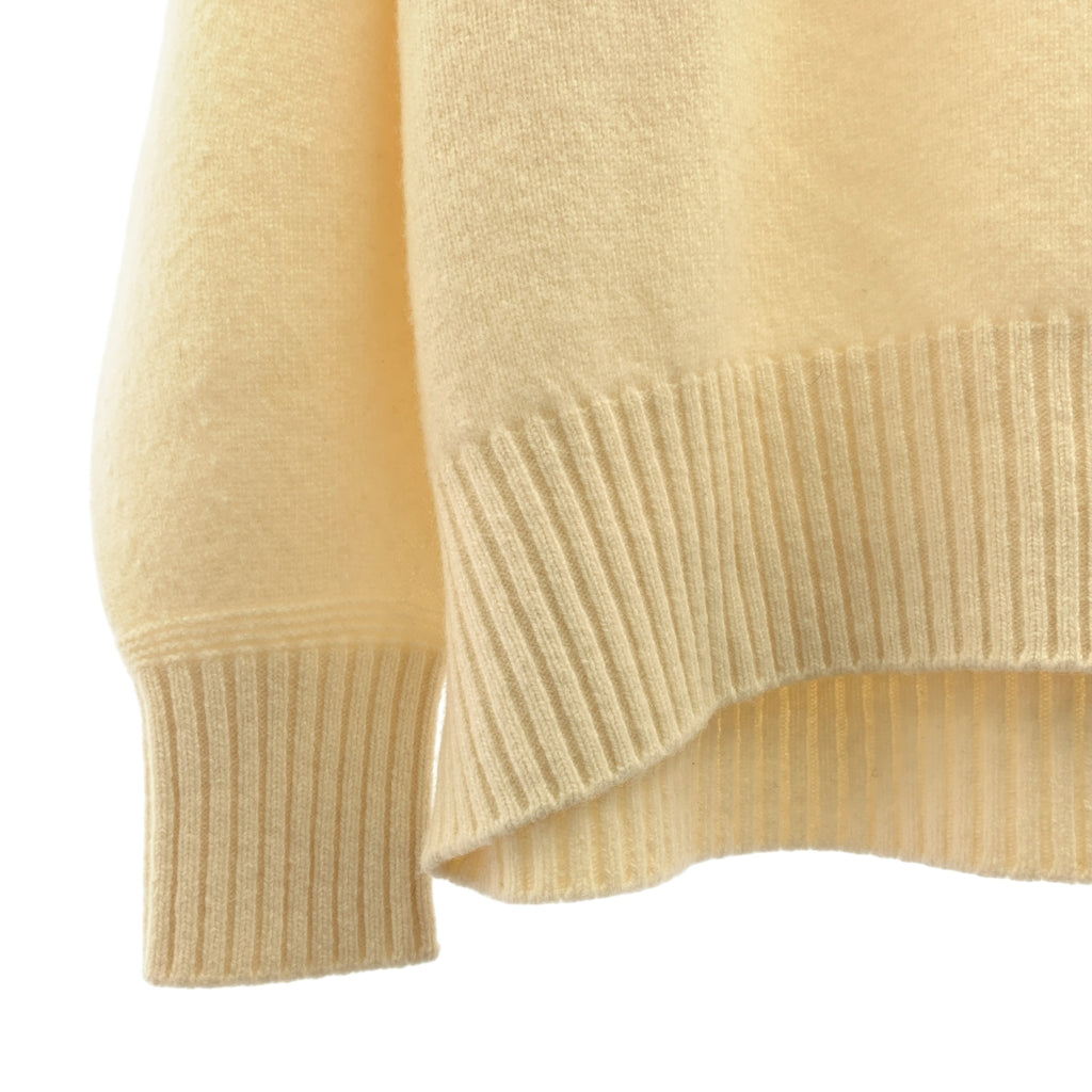 JOURNAL STANDARD / ジャーナルスタンダード | 2022AW | ウールカシミヤホールガーメントクループルオーバー ニット | F | アイボリー | レディース