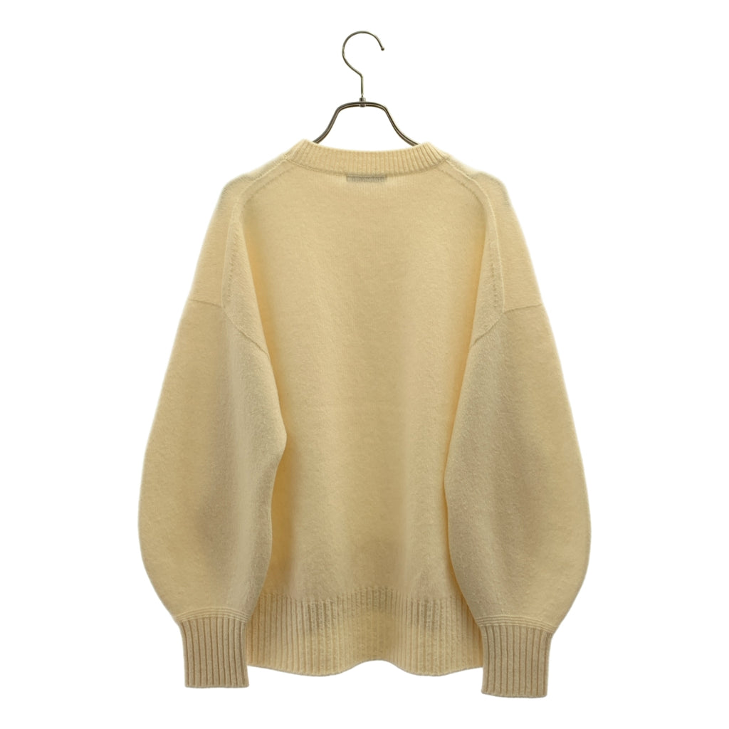 JOURNAL STANDARD / ジャーナルスタンダード | 2022AW | ウールカシミヤホールガーメントクループルオーバー ニット | F | アイボリー | レディース