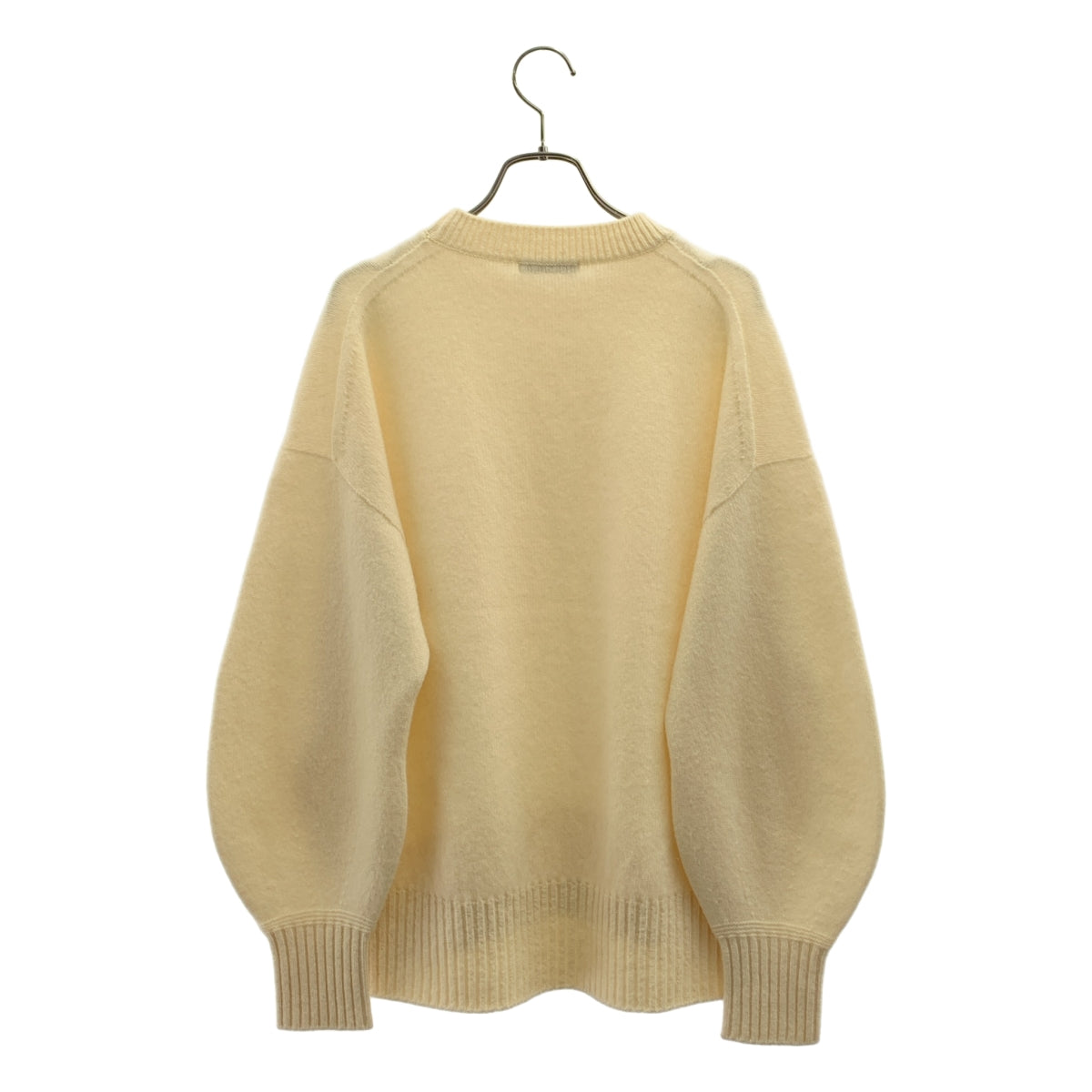 JOURNAL STANDARD / ジャーナルスタンダード | 2022AW | ウールカシミヤホールガーメントクループルオーバー ニット | F | アイボリー | レディース