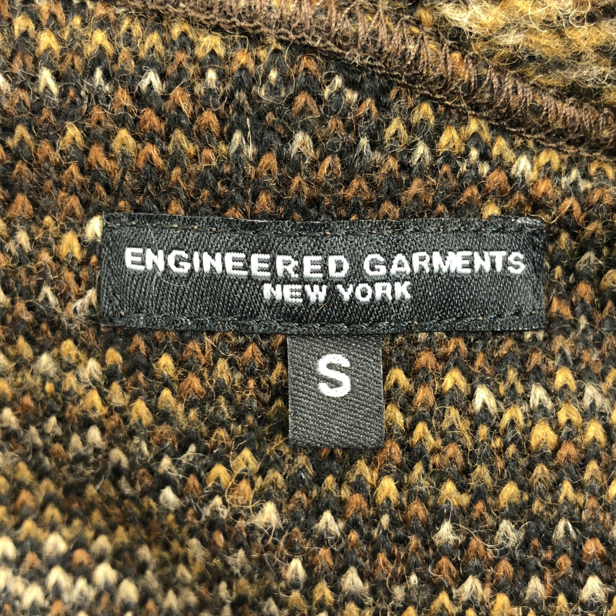 Engineered Garments / エンジニアドガーメンツ | 2023AW | Long Sleeve Hoody Melange Knit メランジニット パーカー | S |