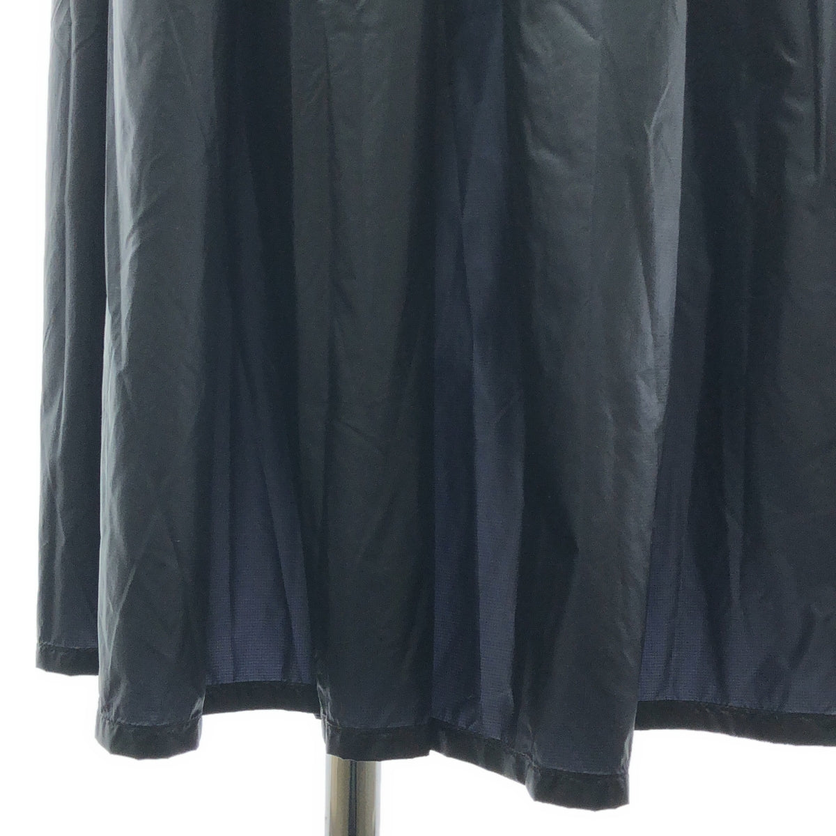 HYKE / ハイク | PERTEX WRAP SKIRT / ラップ ロングスカート | 2 | ブラック | レディース