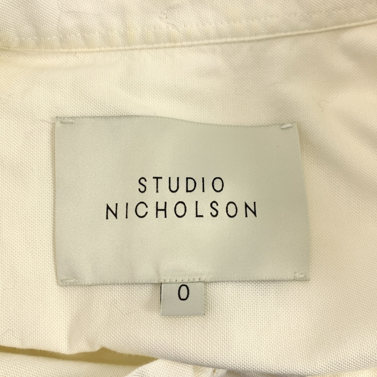 Studio Nicholson / スタジオニコルソン | コットン ボタンダウン オックスフォード オーバー シャツ ブラウス | 0 | レディース