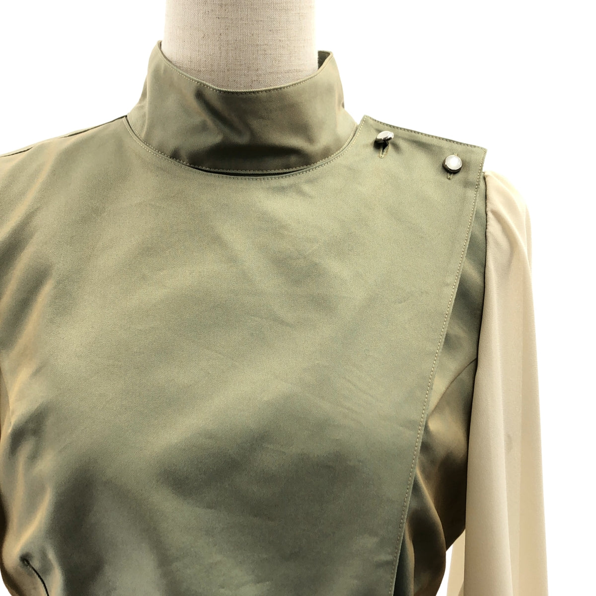 foufou / 후후 | 도킹 시어 슬리브 원피스 | 0 | 여성