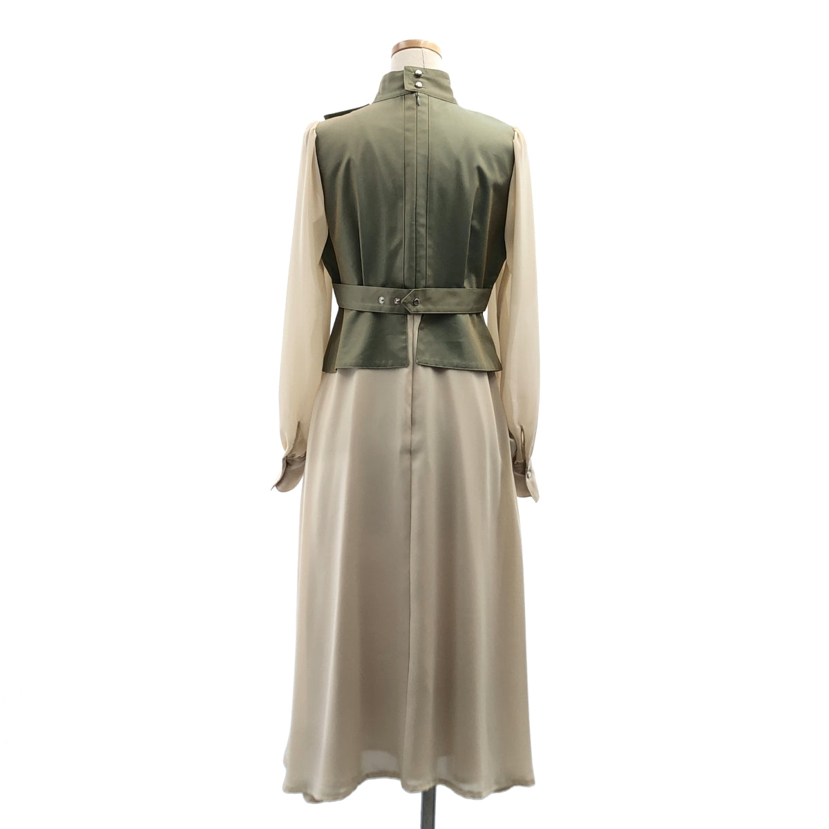 foufou / 후후 | 도킹 시어 슬리브 원피스 | 0 | 여성