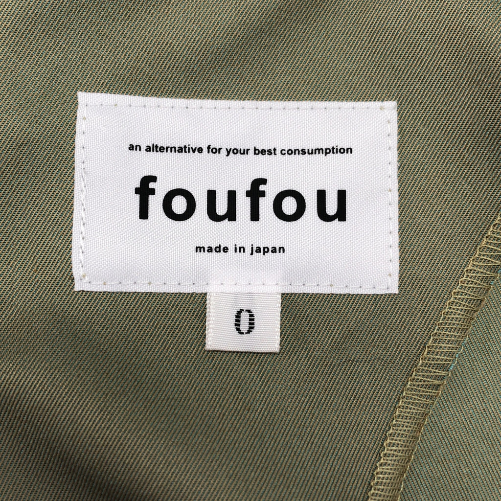 foufou / フーフー | ドッキングシアースリーブワンピース | 0 | レディース
