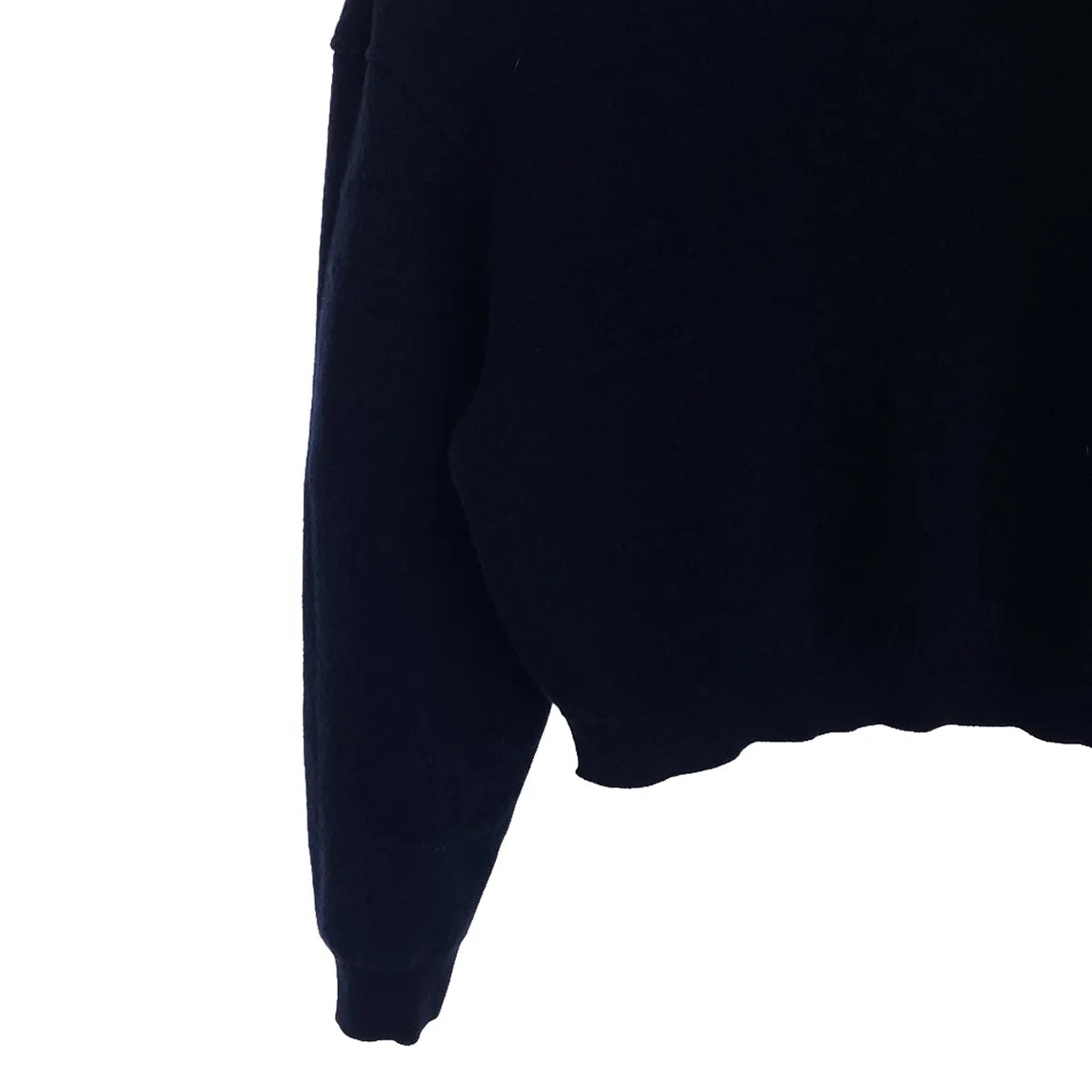 CHANEL / シャネル | P70525K / カシミヤ ココマーク ロゴ クルーネック ニット プルオーバー | 36 | ネイビー | レディース