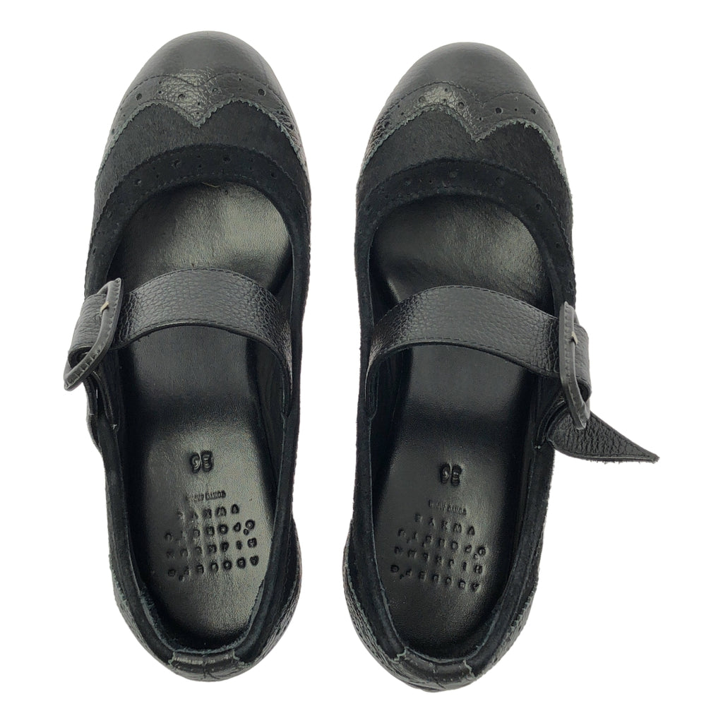 STOF / Stoff | Rockin' Horse 芭蕾舞坡跟鞋 | 36碼 | 黑色 | 女款