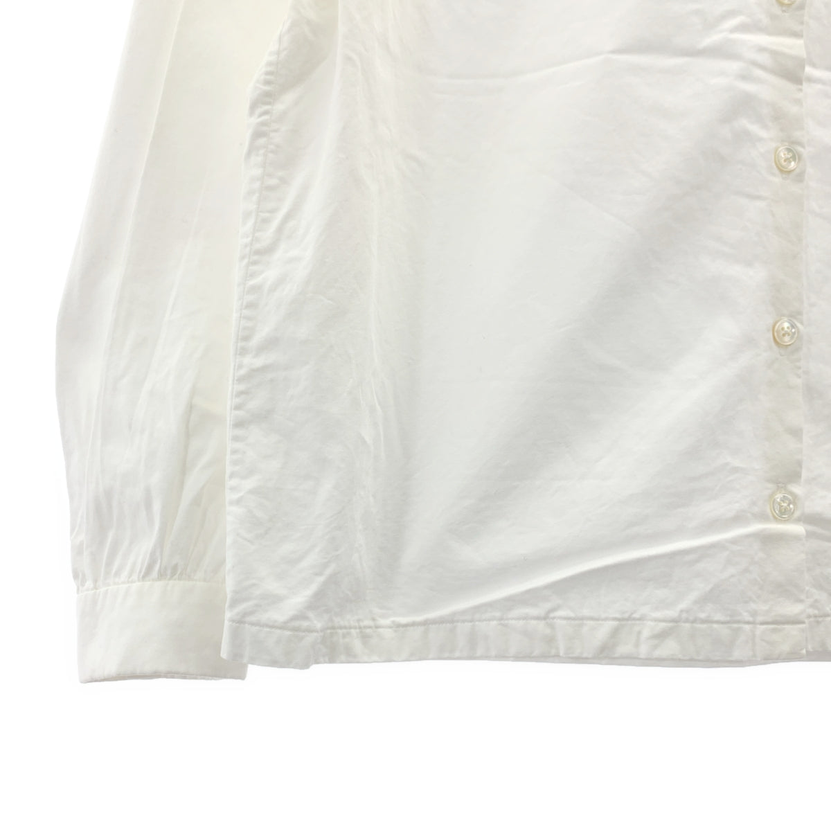 mina perhonen / ミナペルホネン | call コットン ラウンドカラー シャツ | 40 | レディース