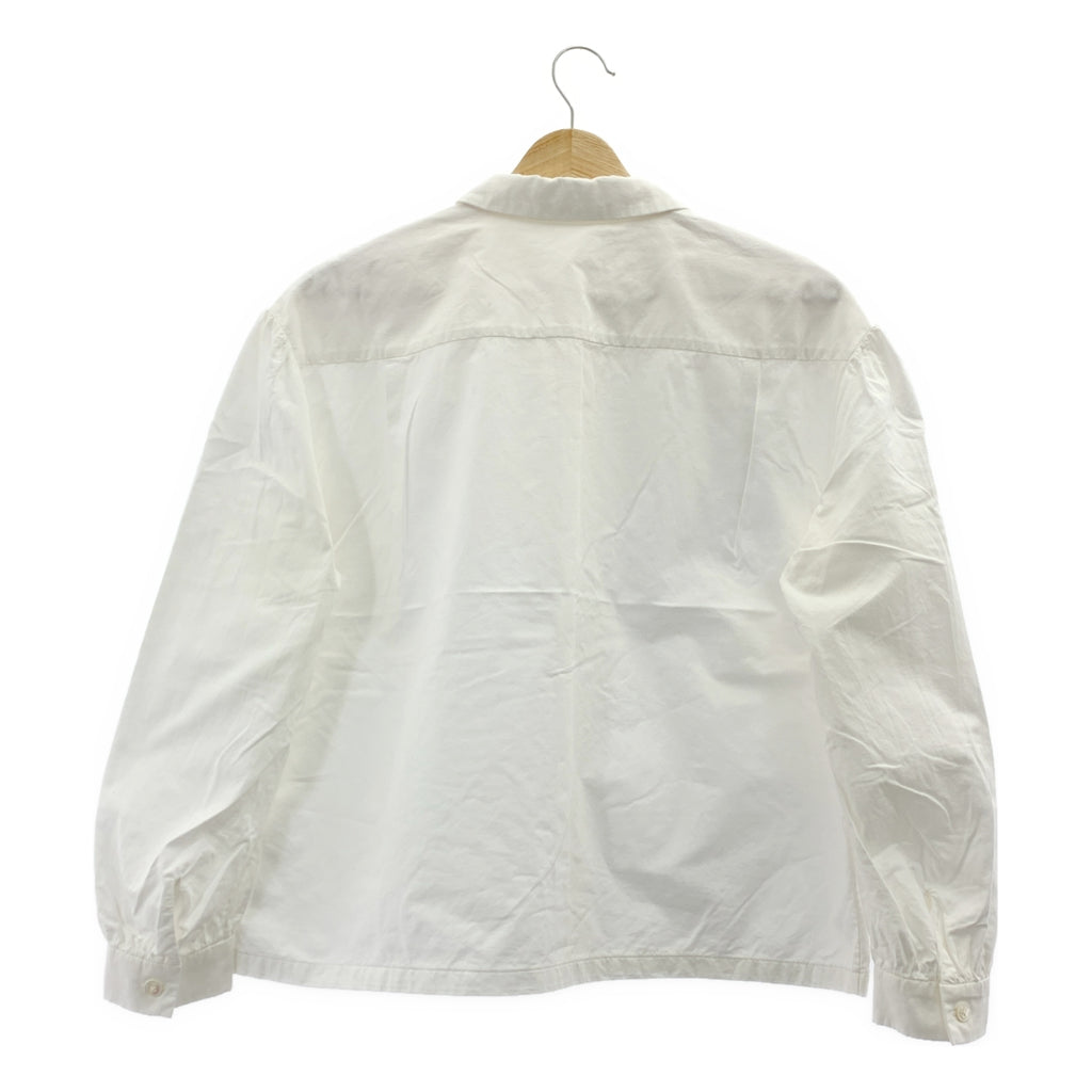 mina perhonen / ミナペルホネン | call コットン ラウンドカラー シャツ | 40 | レディース