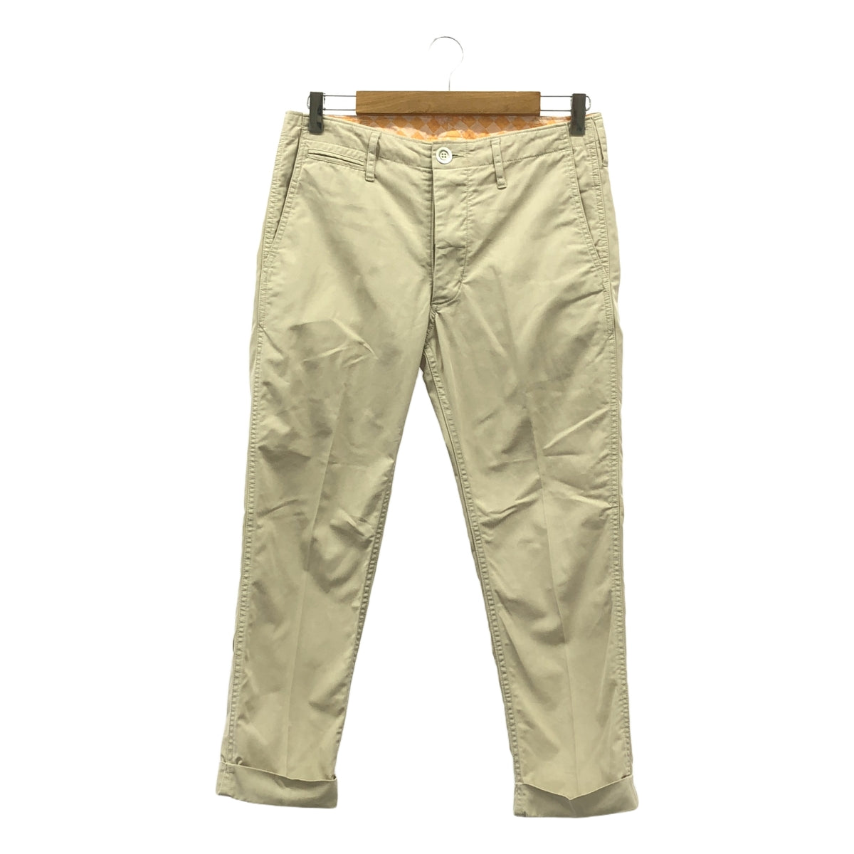 visvim / ビズビム | High Water Chino / シンチバック ハイウォーター チノパンツ | S | ベージュ | メンズ