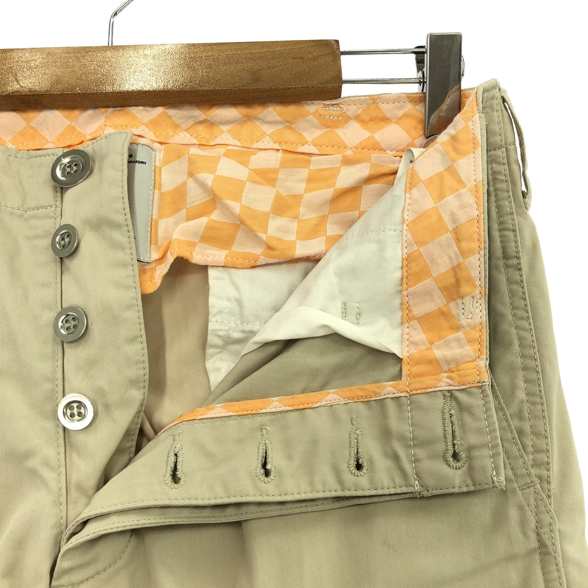 visvim / ビズビム | High Water Chino / シンチバック ハイウォーター チノパンツ | S | ベージュ | メンズ