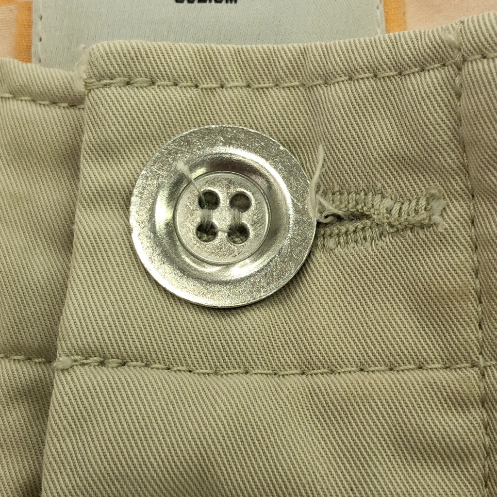 visvim / 비즈빔 | High Water Chino / 신치 백 하이 워터 치노 바지 | S | 베이지 | 남성