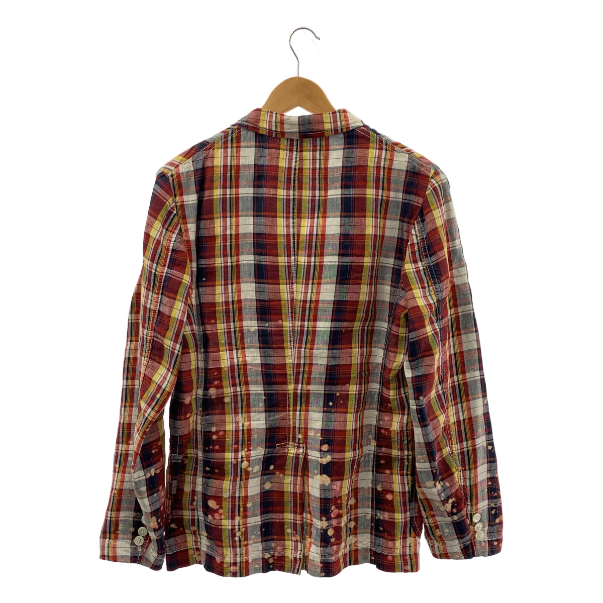 COMME des GARCONS HOMME / コムデギャルソンオム | 2013SS | ブリーチ加工 シングルブレスト ジャケット | XS | メンズ